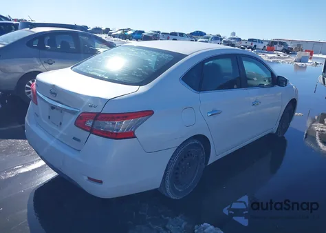 2013 Nissan Sentra Sv из США, поврежденный, VIN 3N1AB7AP1DL624534